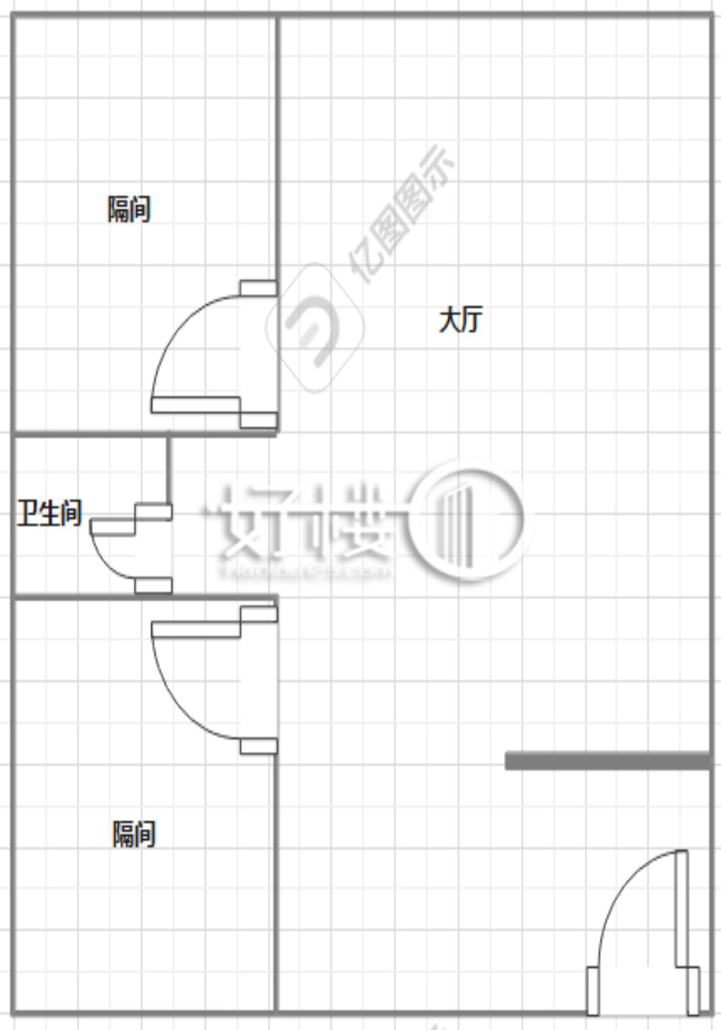 仁安龙城国际一期1栋写字楼|办公室出租|租赁/租金/图片