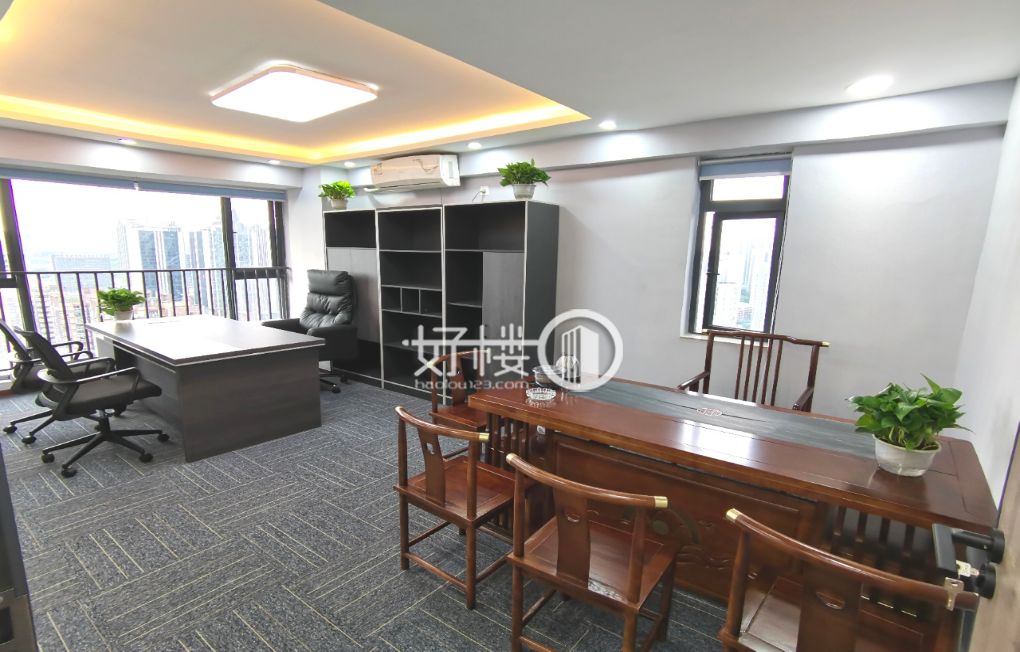 龙头寺 仁安龙城国际 隔间多 精装修 拎包入住m²写字楼|办公室出租|租赁/租金/图片