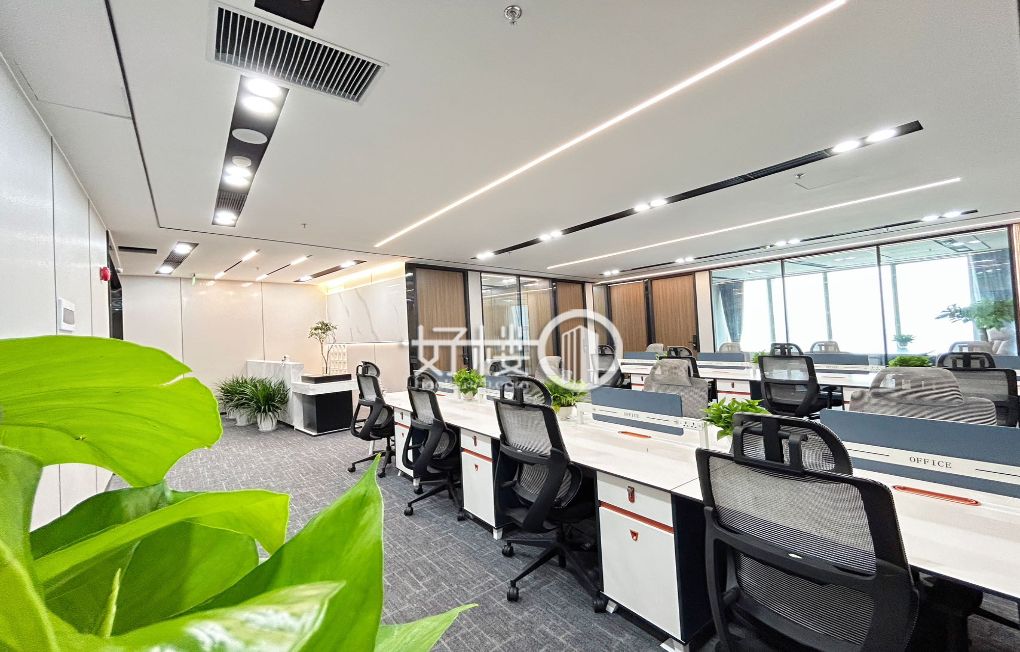 化龙桥阳光金融中心精装修办公室 格局方正 利用率高写字楼|办公室出租|租赁/租金/图片