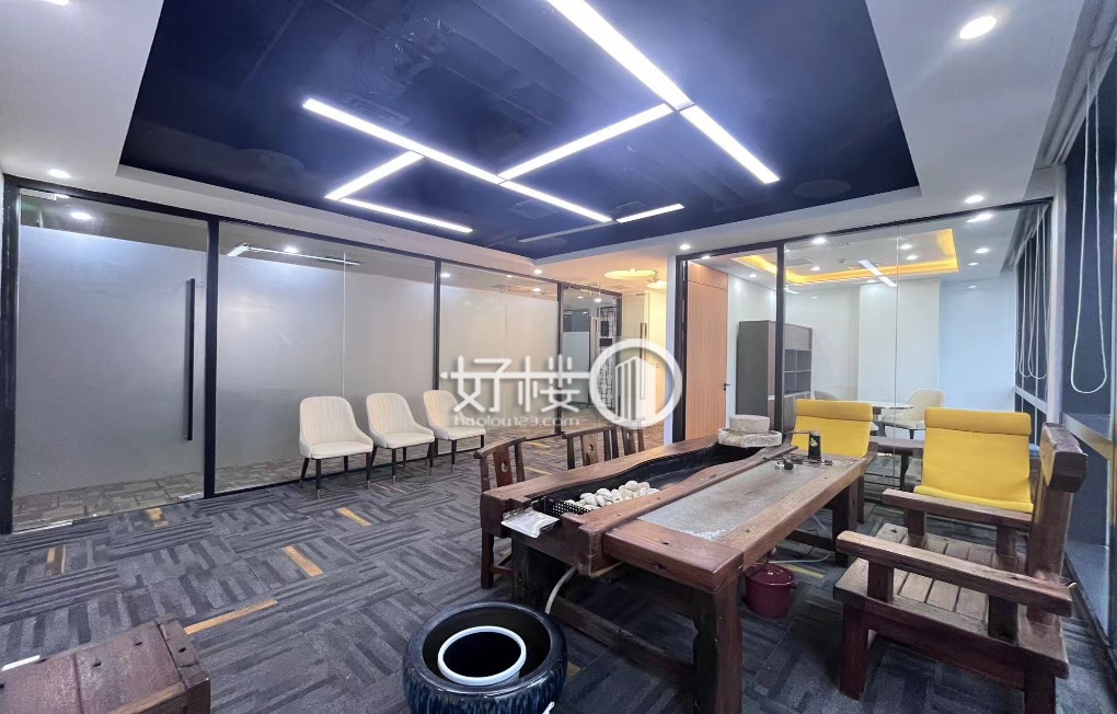 企业天地轻轨即到 化龙桥商圈精装带全套家具随时可看写字楼|办公室出租|租赁/租金/图片