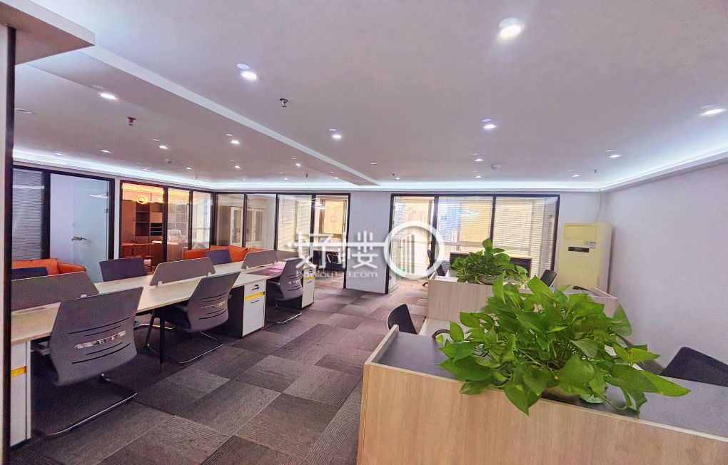 3个独立办公室+1个会议室+1个员工大厅写字楼|办公室出租|租赁/租金/图片