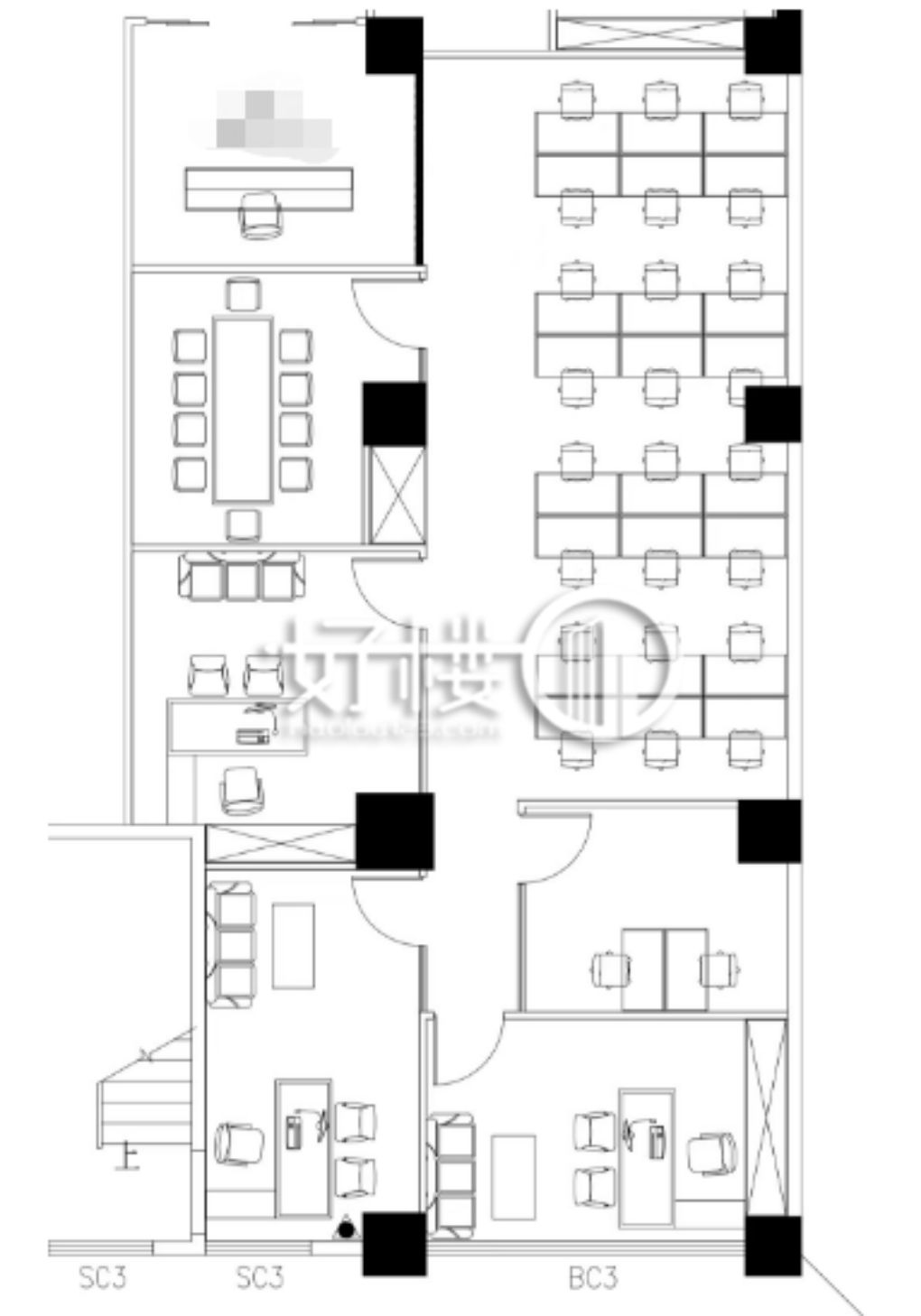 佳居花园A区3栋写字楼|办公室出租|租赁/租金/图片