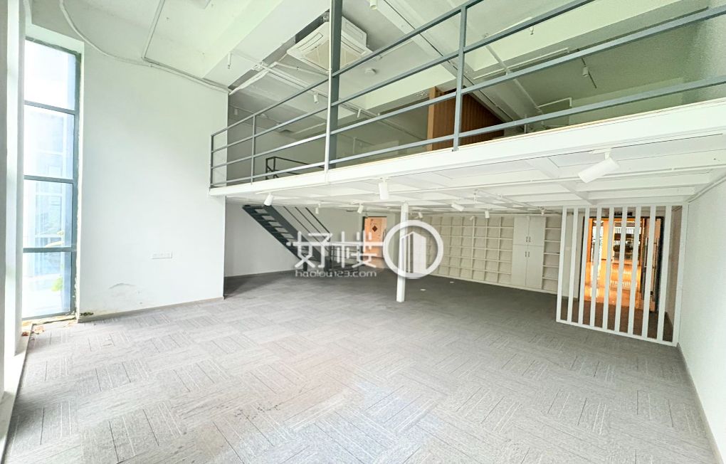 江北嘴保利中心88平租一层送一层精装无家具低价出租写字楼|办公室出租|租赁/租金/图片