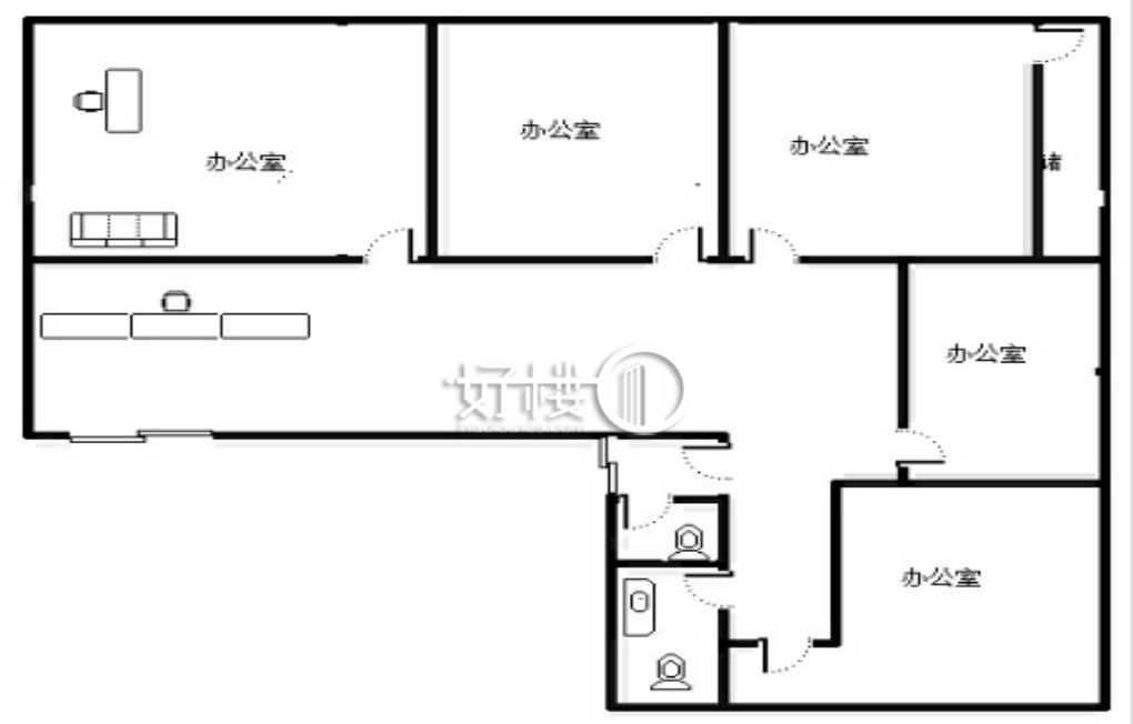 兴业大厦1栋写字楼|办公室出租|租赁/租金/图片