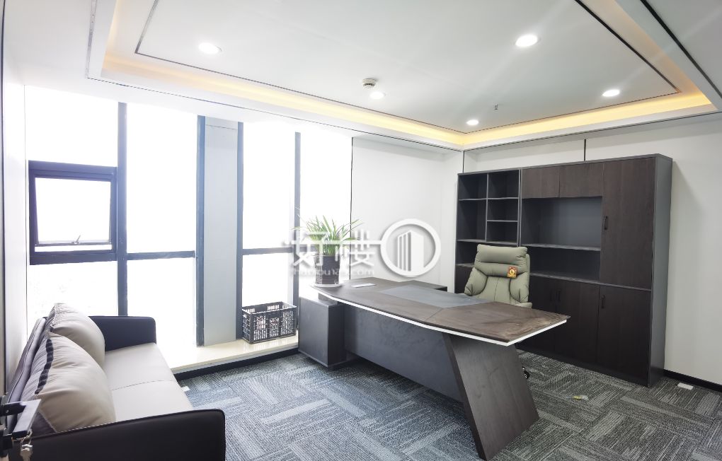 冉家坝SM广场斜对面盛世银座写字楼拎包入住出租m²写字楼|办公室出租|租赁/租金/图片