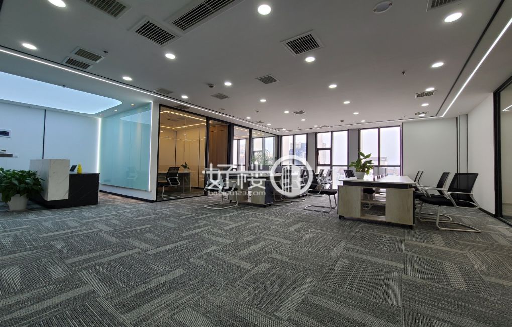 北环兴茂盛世银座精装修全新家具176平 拎包入住写字楼|办公室出租|租赁/租金/图片