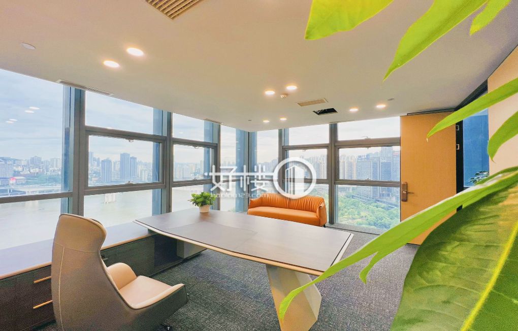 力帆中心 全新豪华装修 一线看江 地铁就在楼下写字楼|办公室出租|租赁/租金/图片