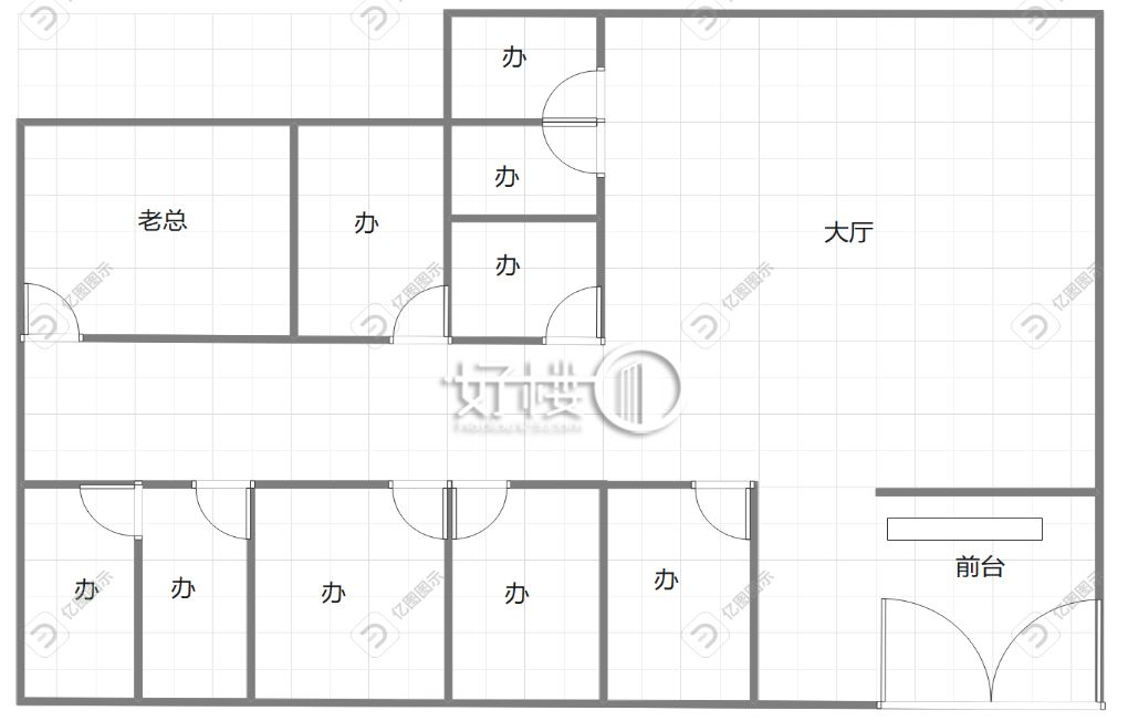 力帆中心1号楼写字楼|办公室出租|租赁/租金/图片