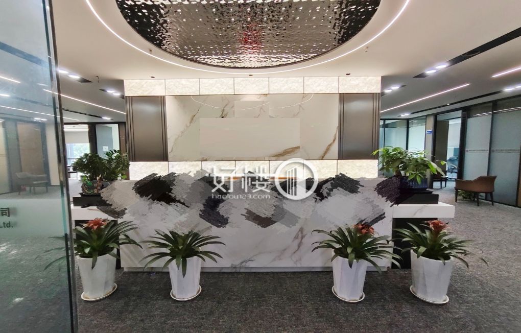 江北嘴力帆中心 正对电梯口 左右分区  拎包入住m²写字楼|办公室出租|租赁/租金/图片