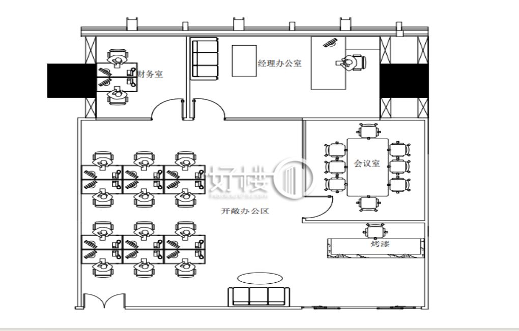 力帆中心2号楼写字楼|办公室出租|租赁/租金/图片