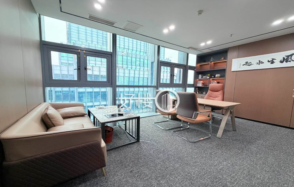 江北嘴看江写字楼 力帆中心 精装带家具 办公室出租m²写字楼|办公室出租|租赁/租金/图片