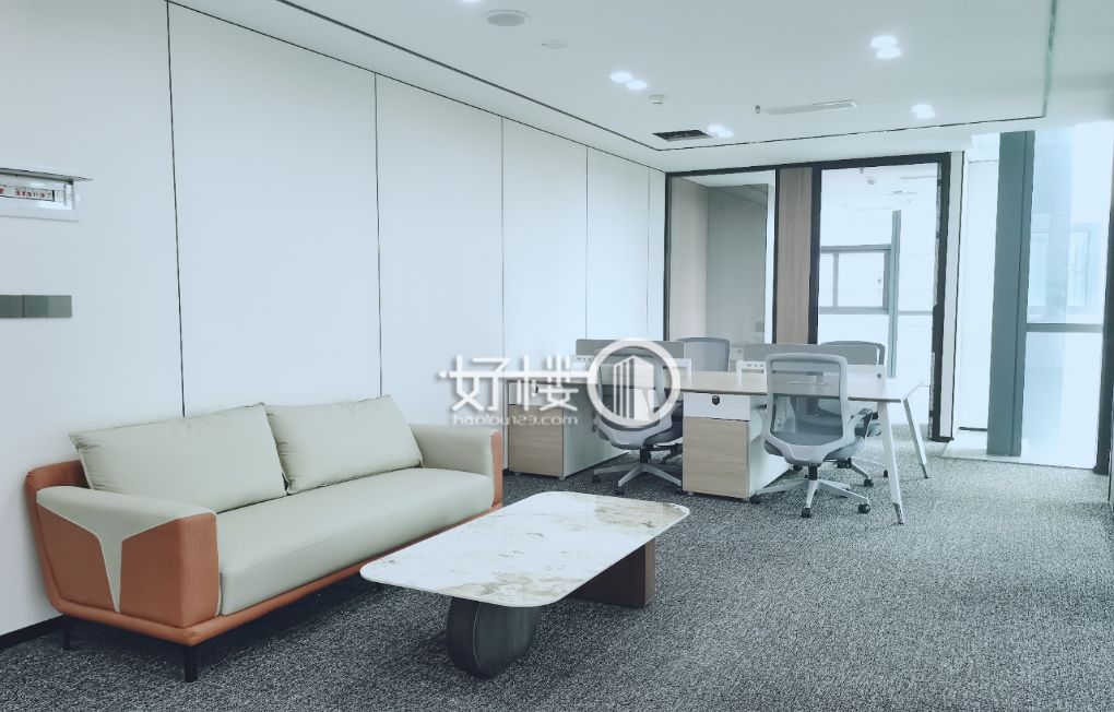 江北嘴力帆中心 看江写字楼精装带家具出租m²写字楼|办公室出租|租赁/租金/图片