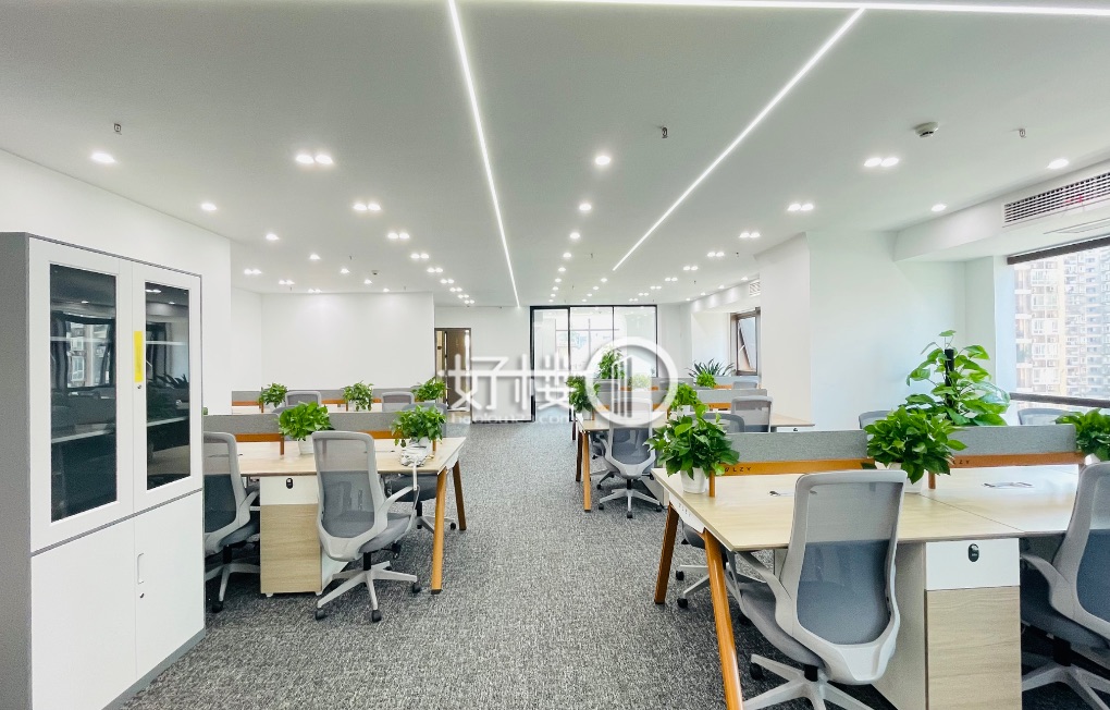 力帆时代精装现房 正对电梯口位置 空提自控写字楼|办公室出租|租赁/租金/图片