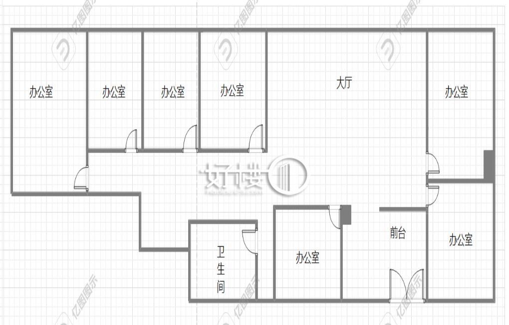 力帆时代广场4号楼写字楼|办公室出租|租赁/租金/图片