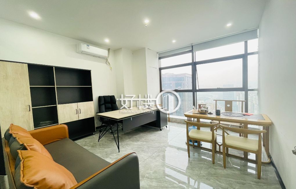 龙头寺 轻轨口 力帆时代精装修带家具60平 视野好写字楼|办公室出租|租赁/租金/图片