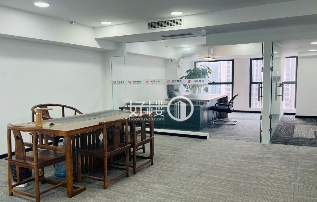 爱琴海商圈写字楼，交通便利，228平时尚装修写字楼|办公室出租|租赁/租金/图片