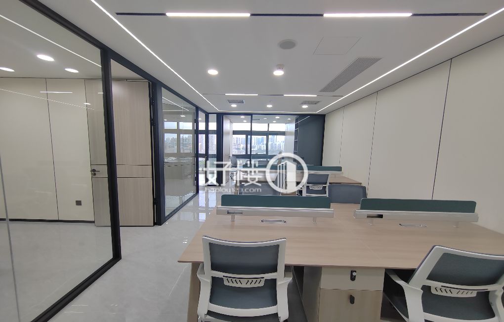 空调自控 拎包带办公家具 全玻璃幕墙写字楼|办公室出租|租赁/租金/图片