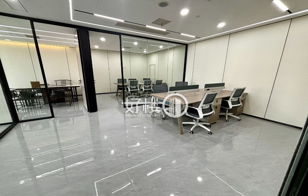 空调自控 拎包带办公家具 全玻璃幕墙写字楼|办公室出租|租赁/租金/图片