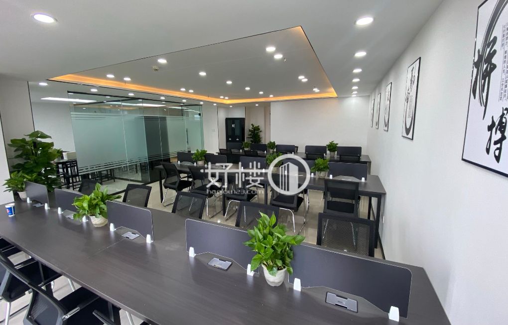 九龙坡区轻轨站直达千叶中央街区精装办公室带家具出租m²写字楼|办公室出租|租赁/租金/图片