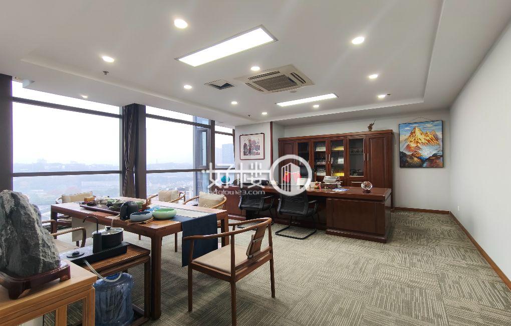 人和晶石公元端户双面采光带家具 业主直租 交通便利写字楼|办公室出租|租赁/租金/图片