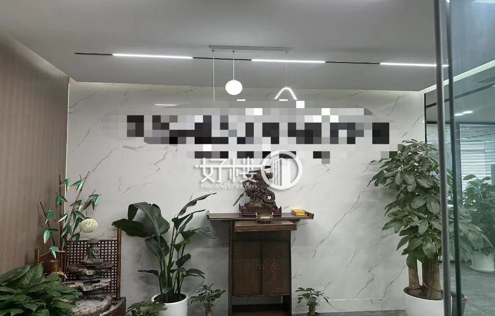 人和精装带全套办公家具晶石公元轻轨口双面采光写字楼|办公室出租|租赁/租金/图片
