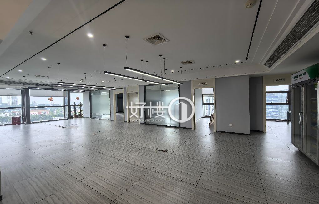 人和写字楼精装出租 正看棕榈湖 户型方正 采光好m²写字楼|办公室出租|租赁/租金/图片