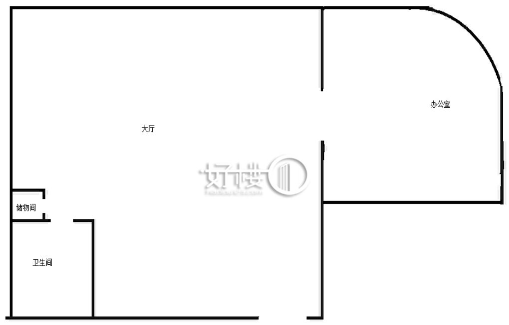 红旗河沟 双轻轨口 租金便宜写字楼|办公室出租|租赁/租金/图片