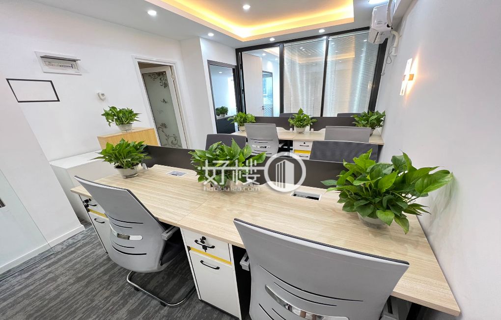 特价出租 三峡广场地铁口 时代星空 精装空调自控m²写字楼|办公室出租|租赁/租金/图片