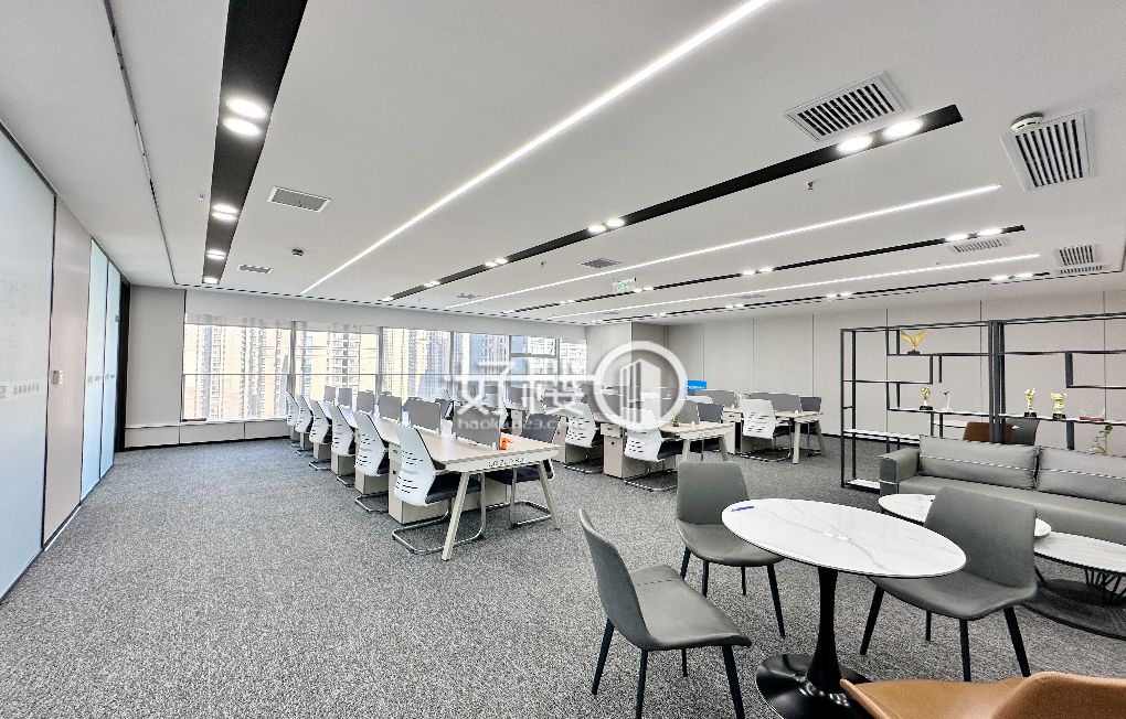 谢家湾 华润大厦精装修大面积 豪华装修 视野开阔写字楼|办公室出租|租赁/租金/图片