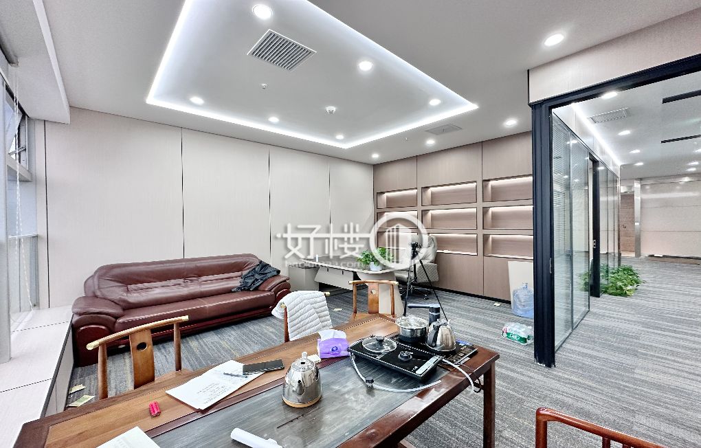 九龙坡谢家湾 华润大厦精装 办公室拎包入住写字楼|办公室出租|租赁/租金/图片