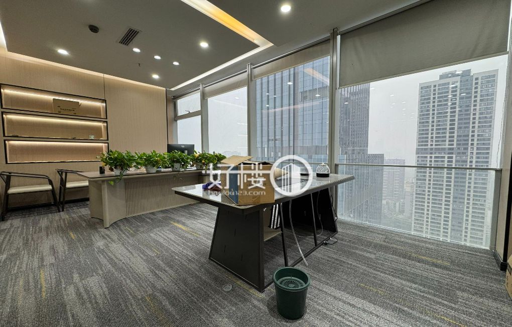 谢家湾 华润大厦精装修 超高区 豪华装修 视野开阔写字楼|办公室出租|租赁/租金/图片