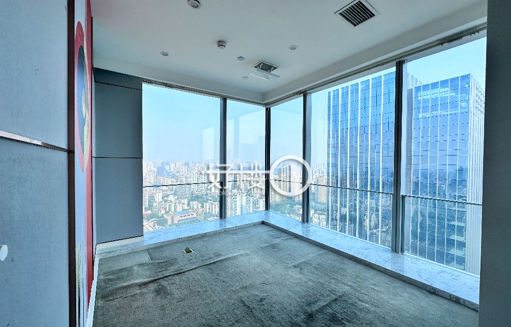 谢家湾 华润大厦精装修 超高区 豪华装修 视野无敌写字楼|办公室出租|租赁/租金/图片