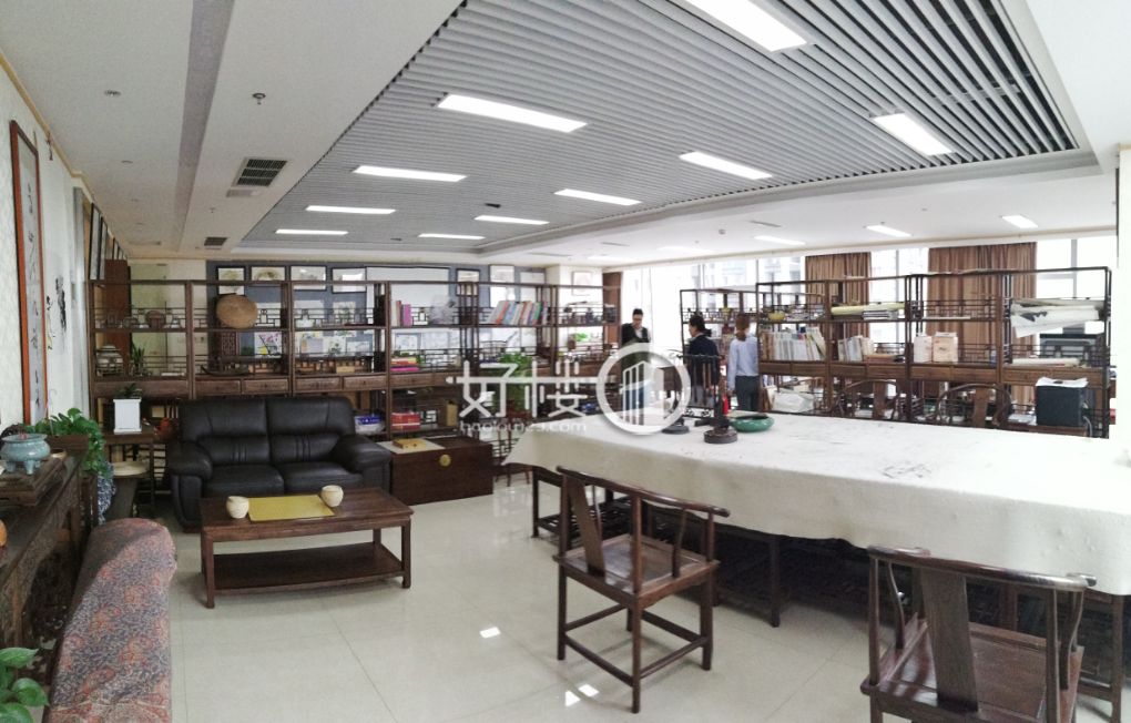 谢家湾轻轨站直达 华润广场精装办公室 端户双面采光写字楼|办公室出租|租赁/租金/图片