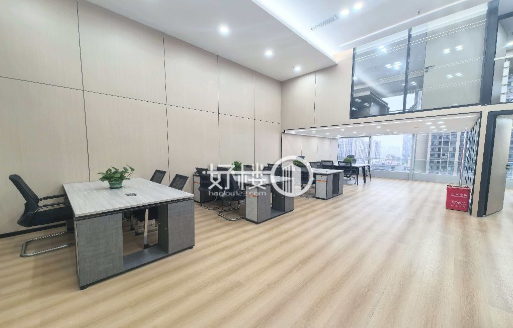 全新装修带家具出售丨单层面积121，楼上面积全赠送写字楼|办公室出租|租赁/租金/图片