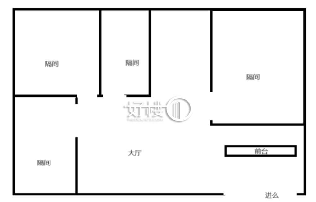 华润广场B座写字楼|办公室出租|租赁/租金/图片