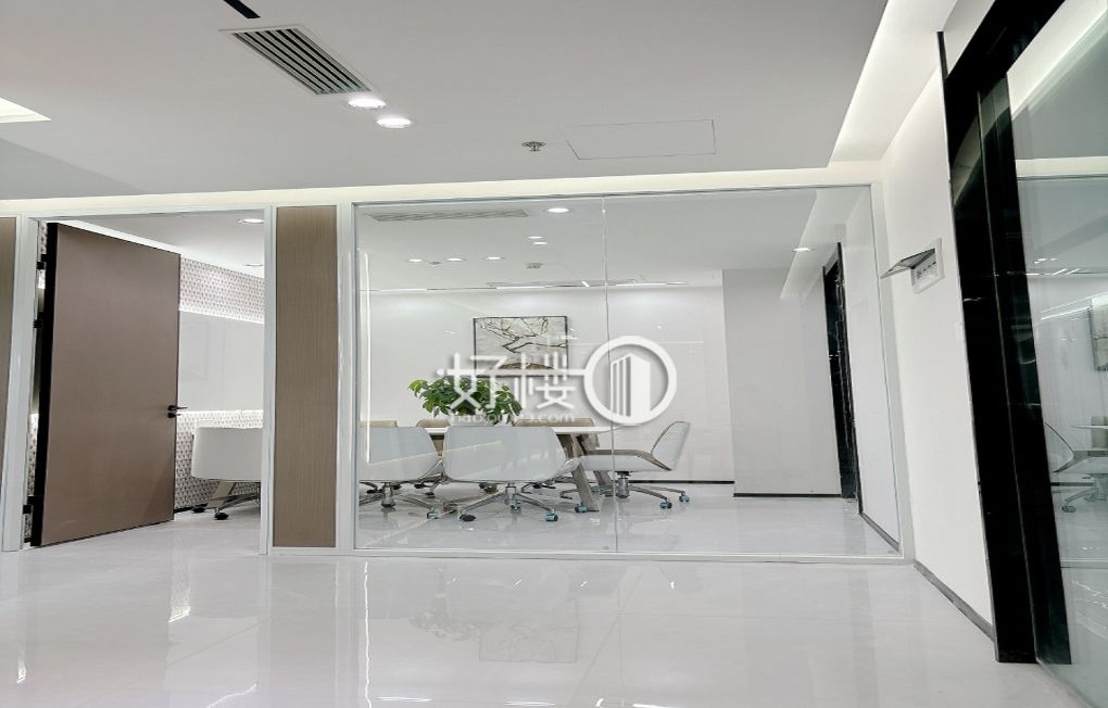 石桥铺地铁站旁 全新精装 拎包带办公家具写字楼|办公室出租|租赁/租金/图片