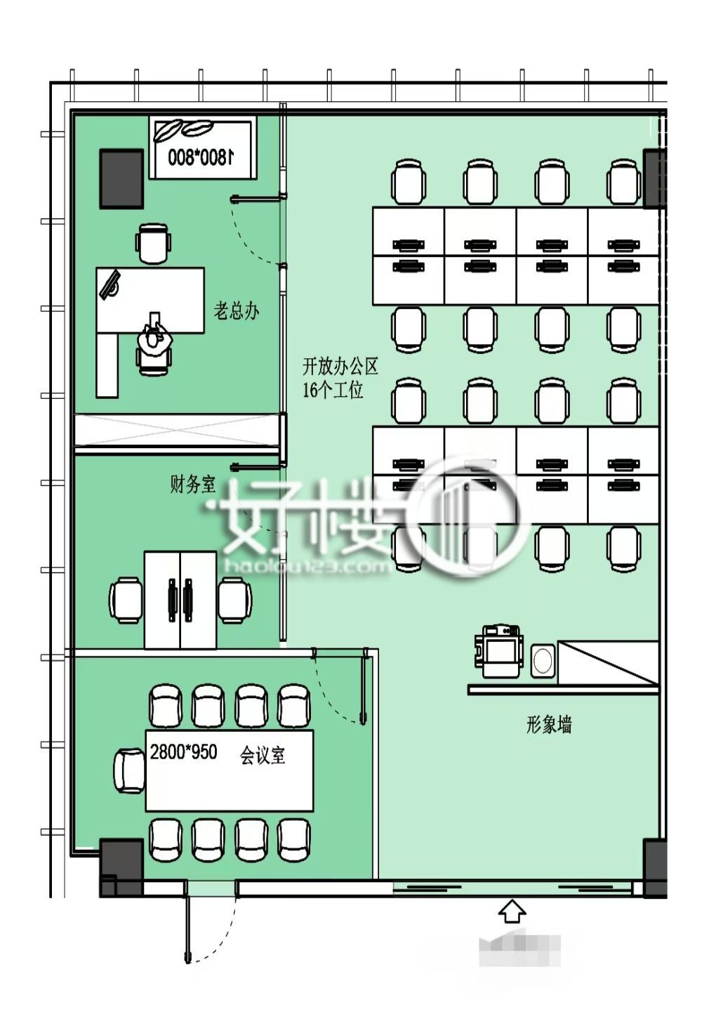 华硕潮创城写字楼|办公室出租|租赁/租金/图片
