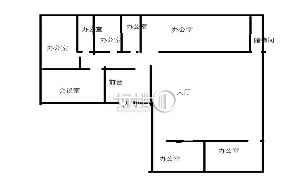 华融现代广场2号楼写字楼|办公室出租|租赁/租金/图片