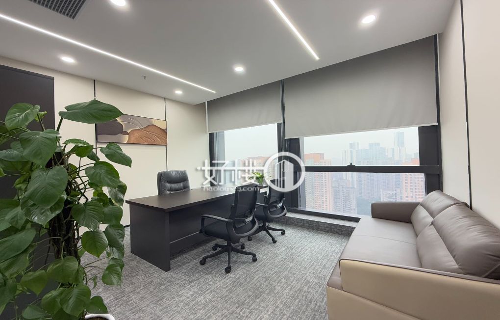 渝北冉家坝地铁上盖写字楼出租拎包入住随时看m²写字楼|办公室出租|租赁/租金/图片