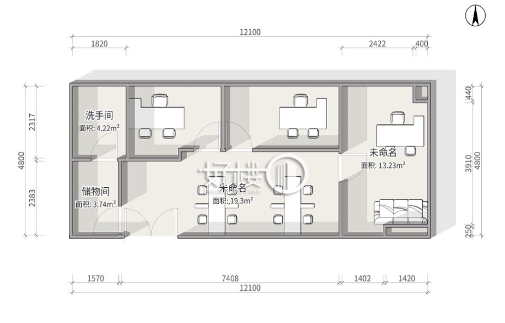 协信城7栋写字楼|办公室出租|租赁/租金/图片
