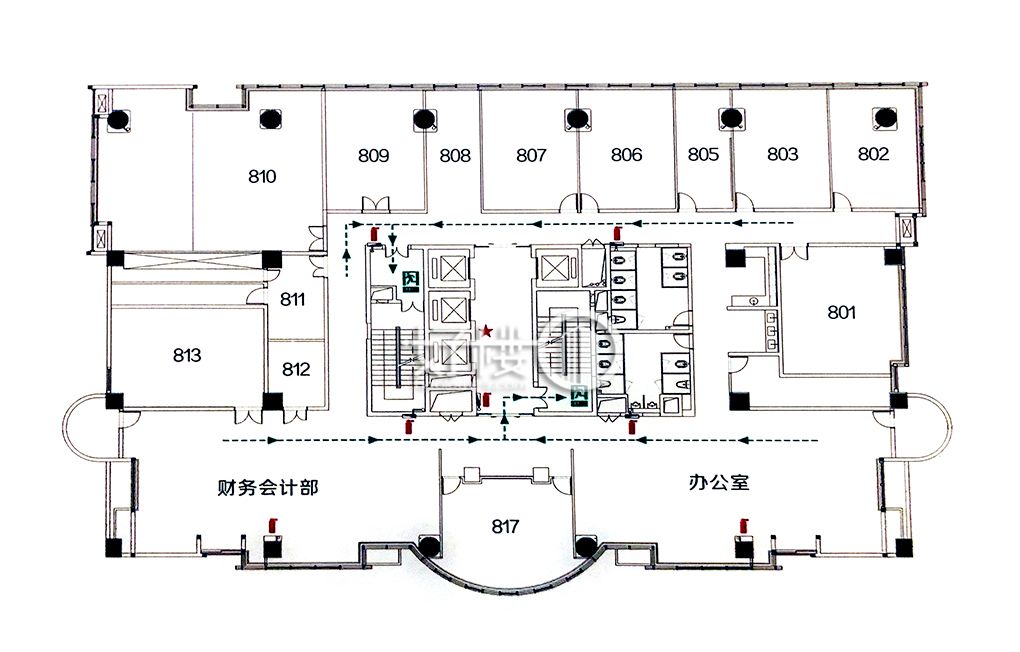 双鱼座A座写字楼|办公室出租|租赁/租金/图片