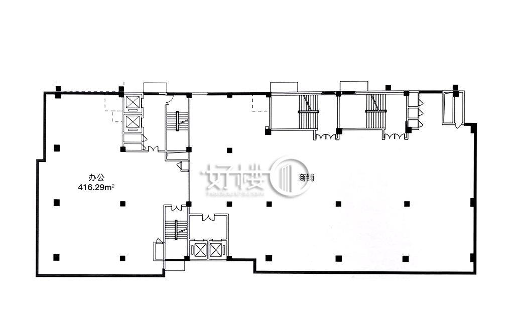 启迪协信重庆科技城6号地块2号楼写字楼|办公室出售|租赁/租金/图片