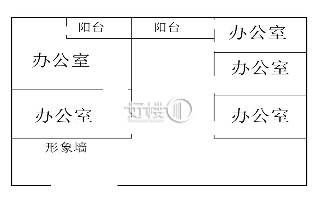 嘉华鑫城A座写字楼|办公室出租|租赁/租金/图片