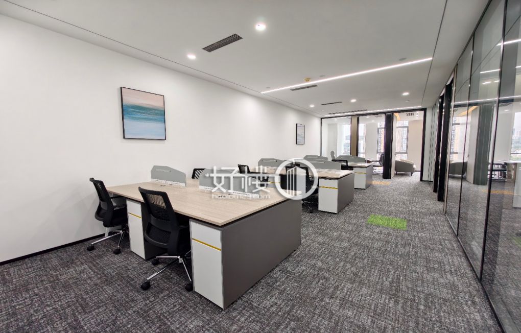 嘉州协信办公室出租 精装带家具 户型房子 拎包入住写字楼|办公室出租|租赁/租金/图片