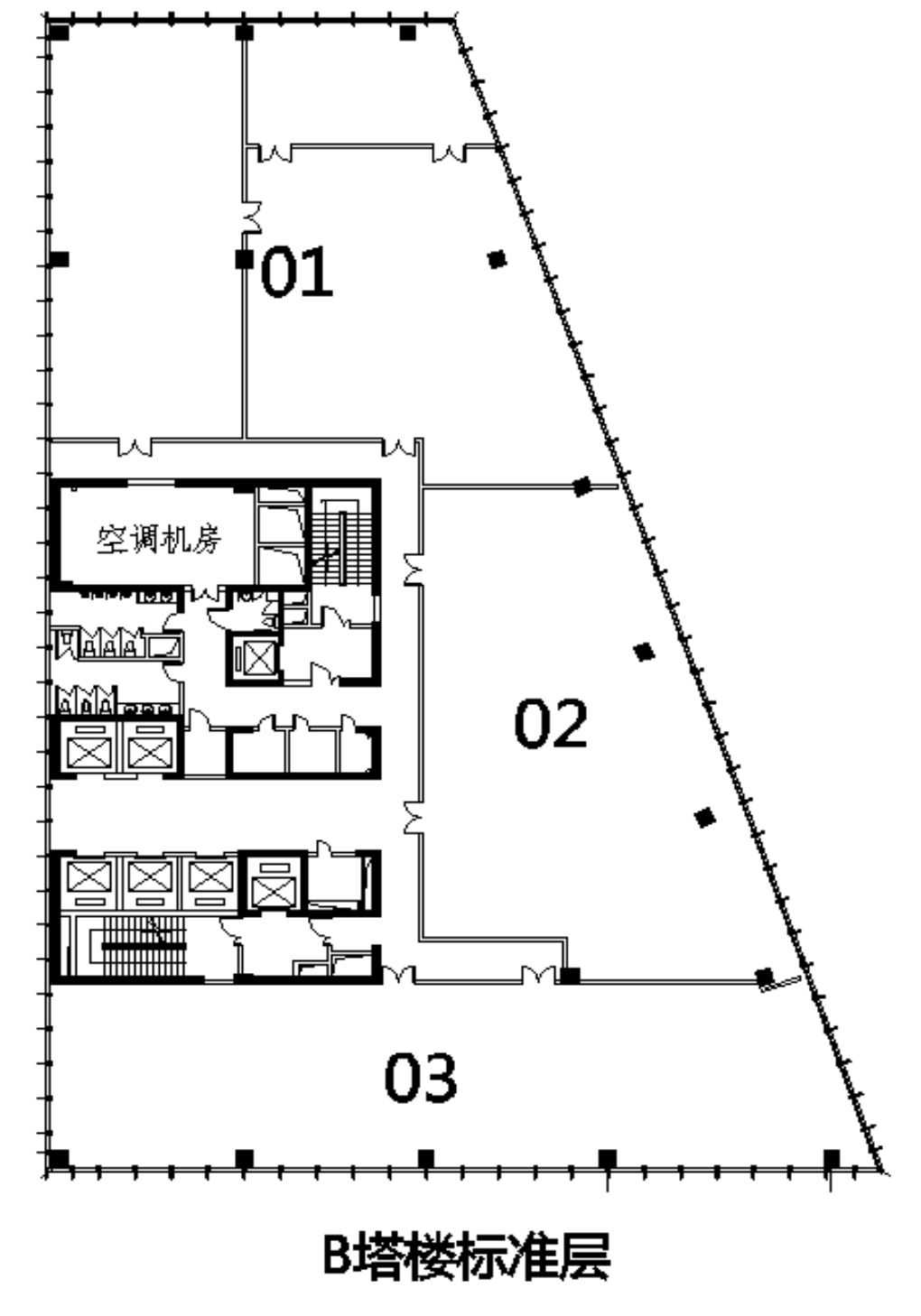 国华金融中心B栋写字楼|办公室出租|租赁/租金/图片