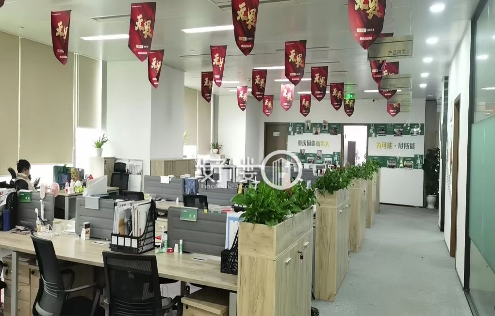 江北嘴精装带部分家具国金中心T1栋1040平出租m²写字楼|办公室出租|租赁/租金/图片