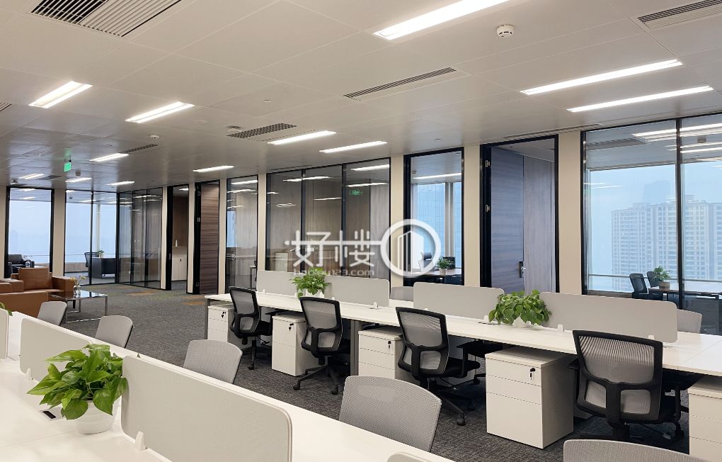 江北嘴CBD 轻轨站口 全新精装带家具拎包入驻写字楼|办公室出租|租赁/租金/图片
