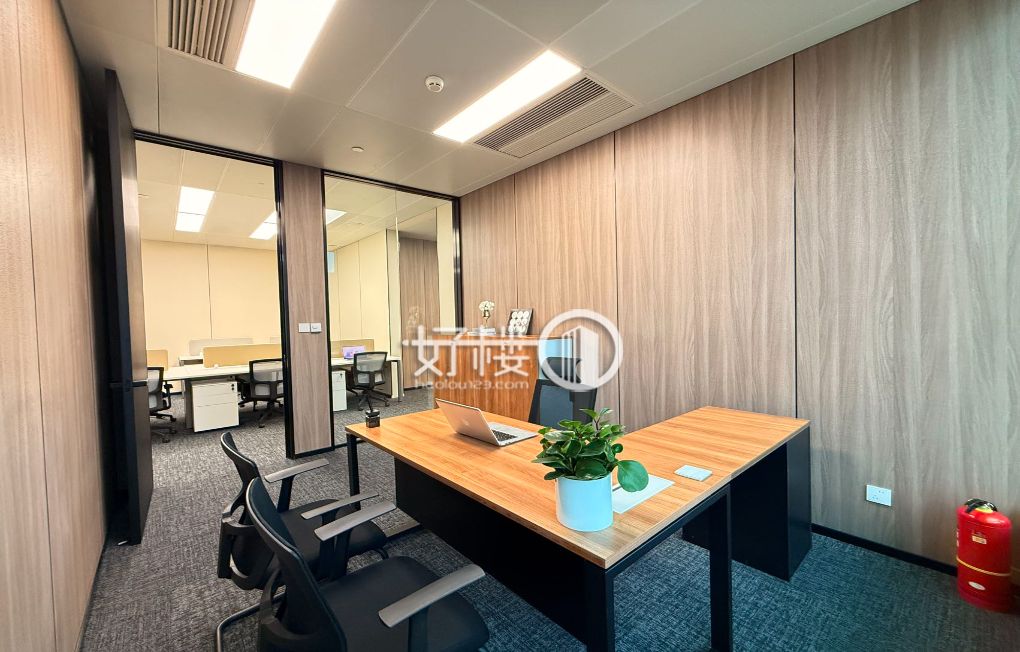 轻轨上盖 江北嘴国金中心 全新精装带家具拎包入住m²写字楼|办公室出租|租赁/租金/图片