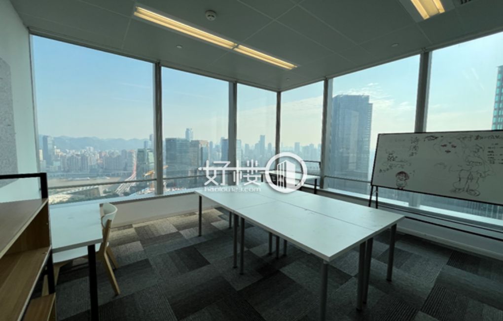 国金IFS高区两套连通精装修现房租金含税出租m²写字楼|办公室出租|租赁/租金/图片