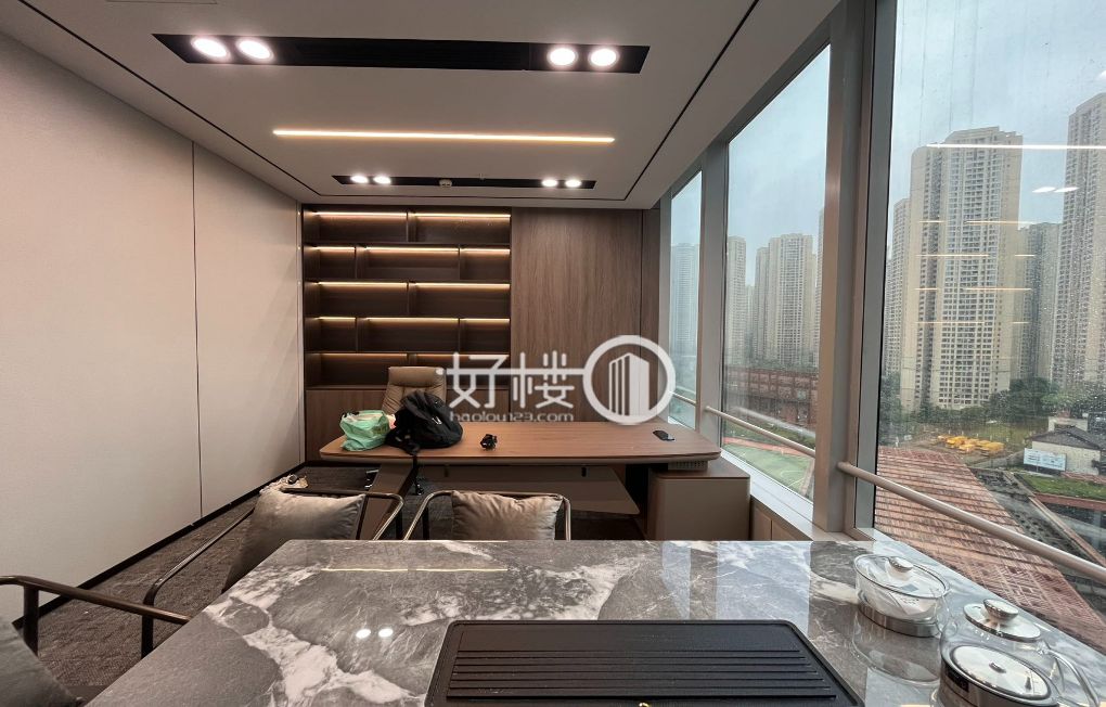 房东直租 国金中心 精装办公室 一线江景 双轻轨m²写字楼|办公室出租|租赁/租金/图片